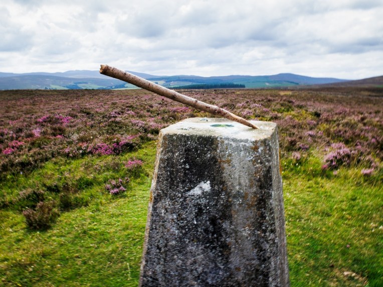 inadvertent fisheye at Y Foel