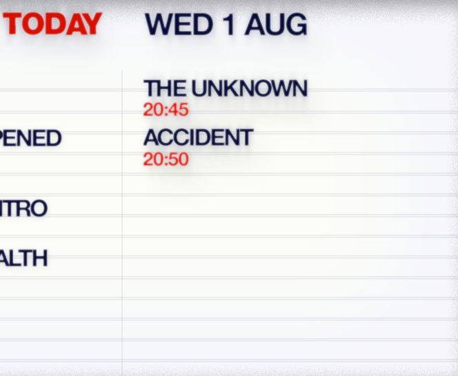 the unknown acccident BFI image